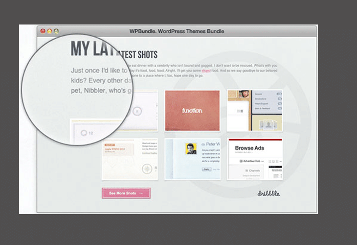 Browser-Magnify-PSD Browser Magnify PSD