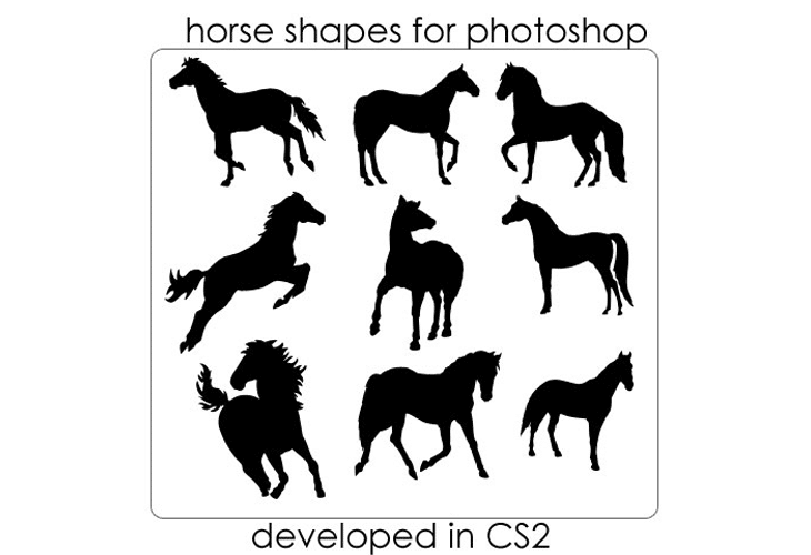 Horse-Photoshop-Shapes Horse Photoshop Shapes