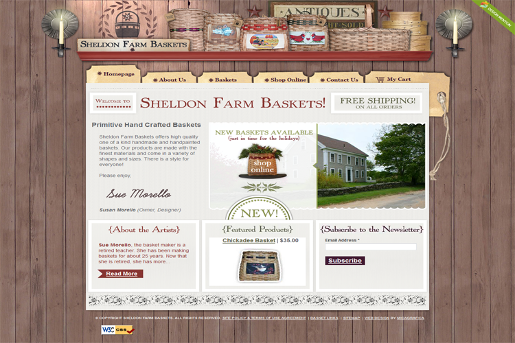 Sheldon Farm Baskets Sheldon Farm Baskets