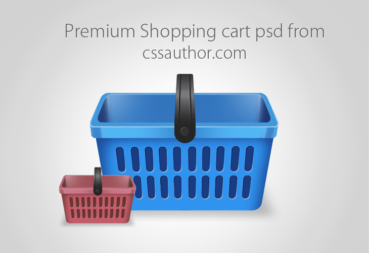 Beautiful Free Shopping Cart Icon PSD