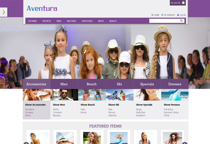 Aventura Responsive Magento Theme - cssauthor.com Aventura Responsive Magento Theme - cssauthor.com