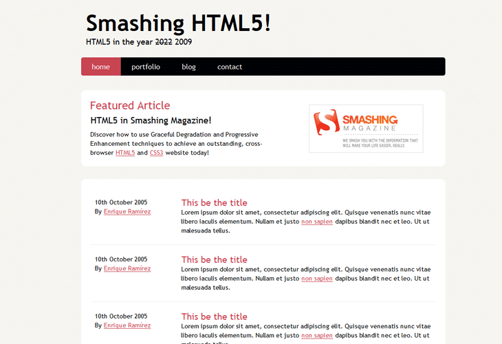 Coding-An-HTML-5-Layout-From-Scratch Coding An HTML 5 Layout From Scratch