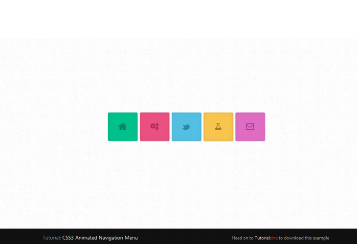 Colorful-CSS3-Animated-Navigation-Menu Colorful CSS3 Animated Navigation Menu