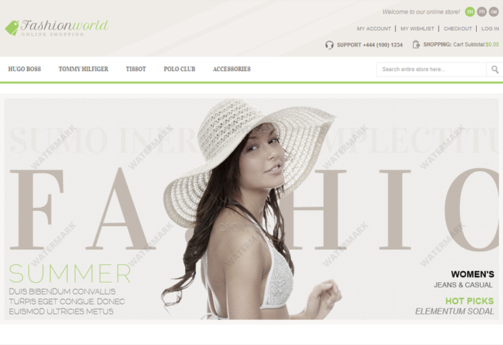 Fashion World - Responsive Magento Theme - cssauthor.com Fashion World - Responsive Magento Theme - cssauthor.com