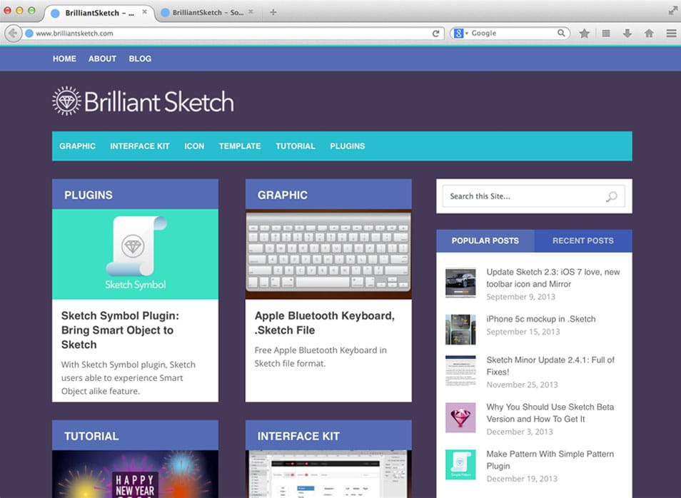 Firefox Browser Mockup