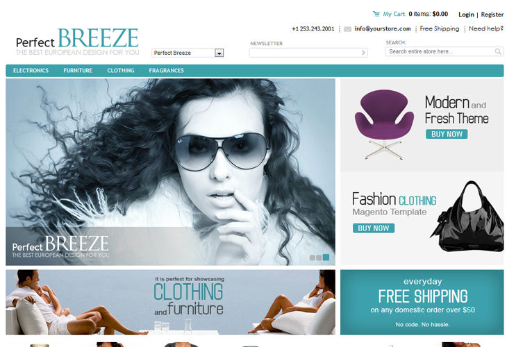 PerfectBreeze Magento Template - cssauthor.com PerfectBreeze Magento Template - cssauthor.com