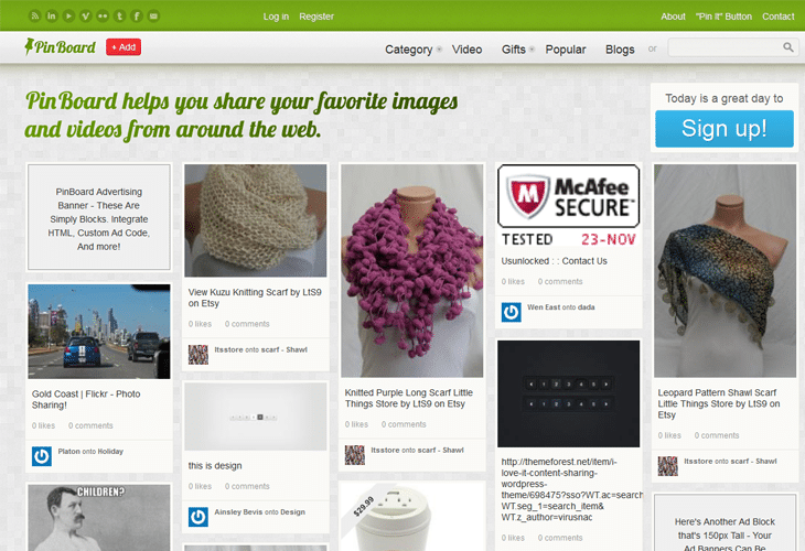 PinBoard-Theme PinBoard Theme