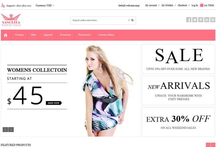 Sanorita - Responsive Magento Theme - cssauthor.com Sanorita - Responsive Magento Theme - cssauthor.com
