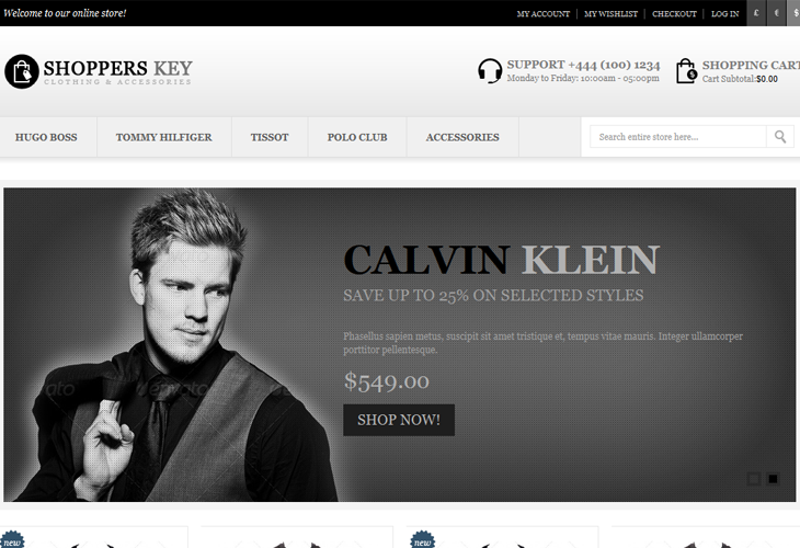 Shoppers Key - Responsive Magento Theme - cssauthor.com Shoppers Key - Responsive Magento Theme - cssauthor.com
