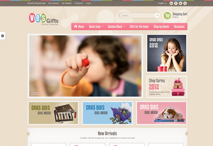Ves Gift - Responsive Magento Theme - cssauthor.com Ves Gift - Responsive Magento Theme - cssauthor.com