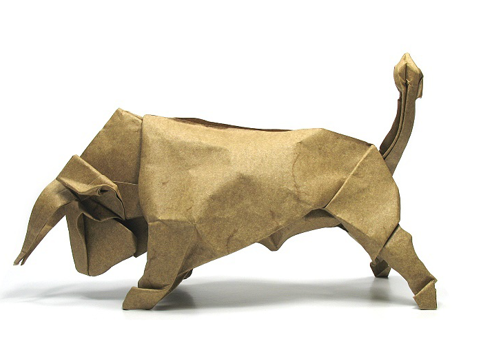 Origami Bull