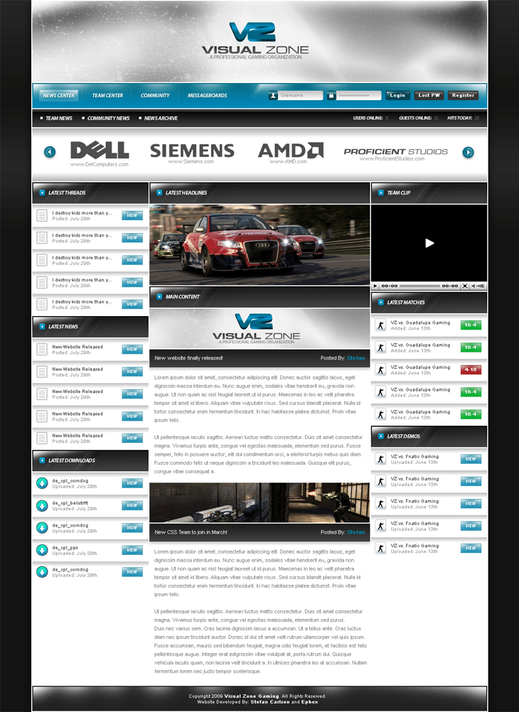 For-Sale Gaming Website