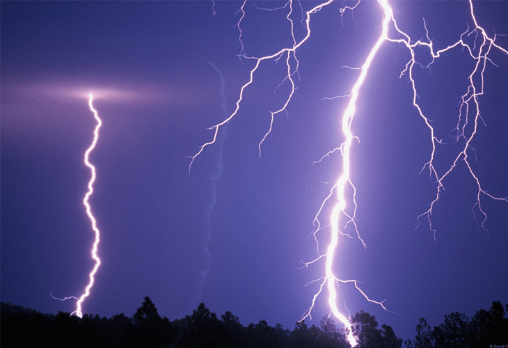 Lightning Bolts - Windows 8 Wallpaper