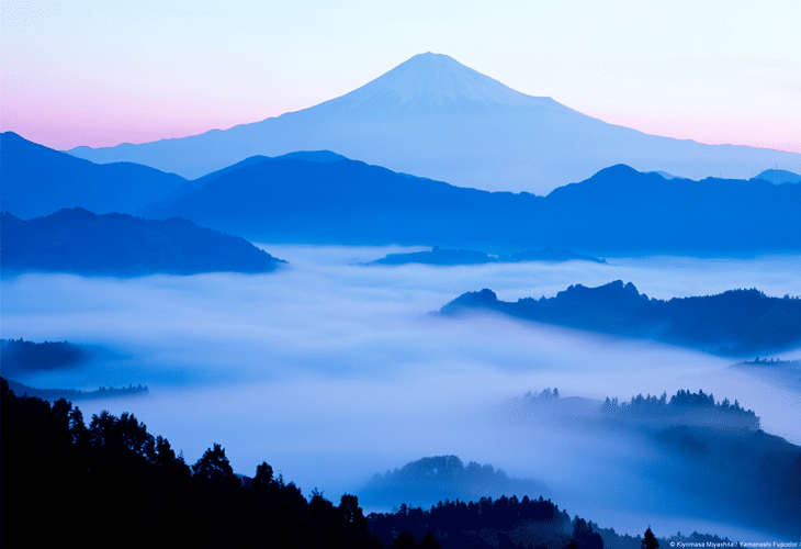 Mount Fuji Silhouette - Windows 8 Wallpaper