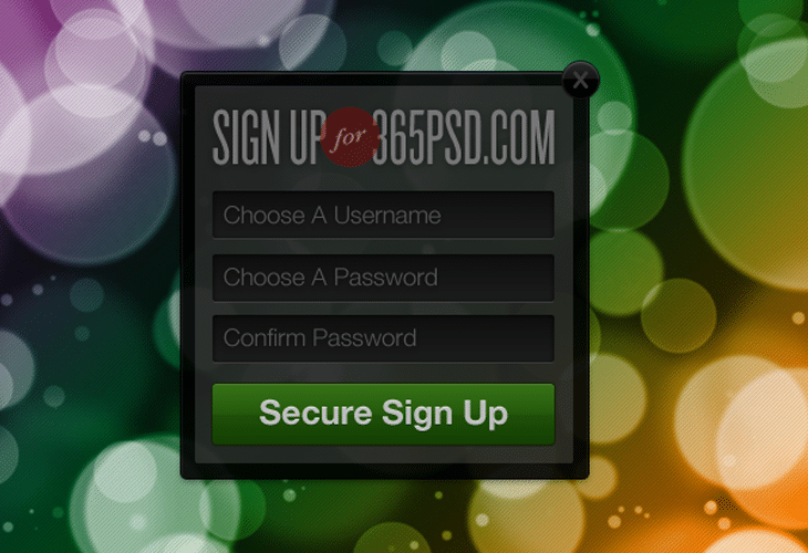 Sexy-Sign-up-Form Sexy-Sign-up-Form