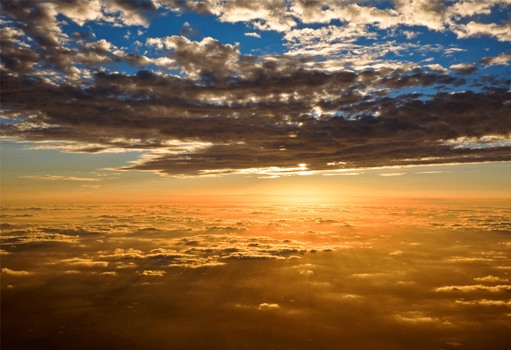 Sunset Clouds - Windows 8 Wallpaper