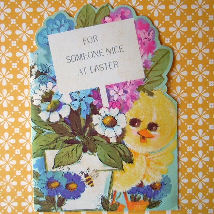 Easter Vintage Greeting Card