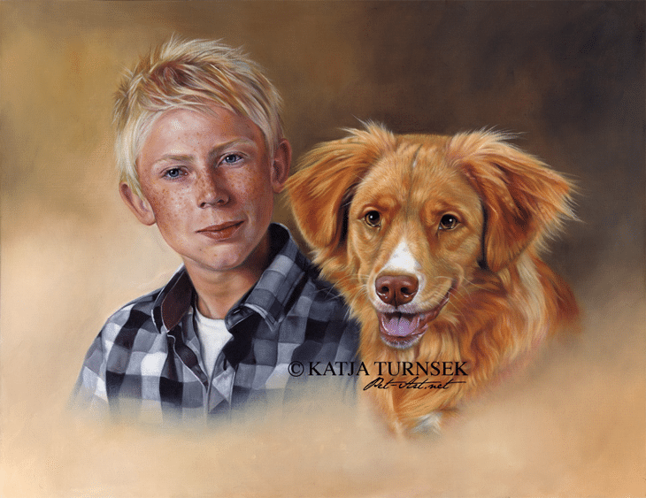 Family Portraits in Oil / Robin & Tuffe