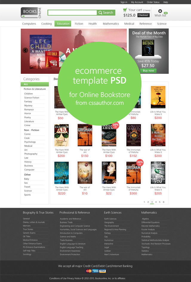 free frontpage website templates