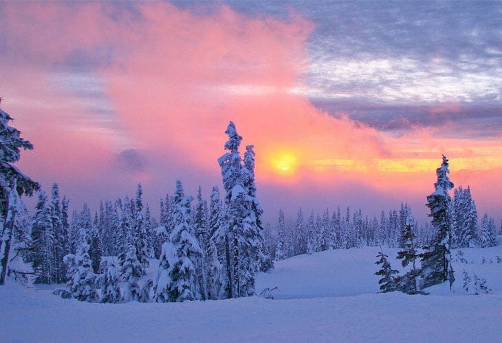 Winter-Sunset Winter-Sunset