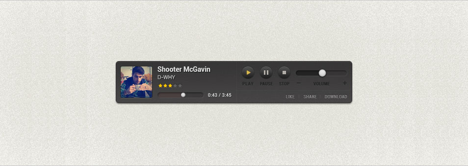 Free Custom Music Player