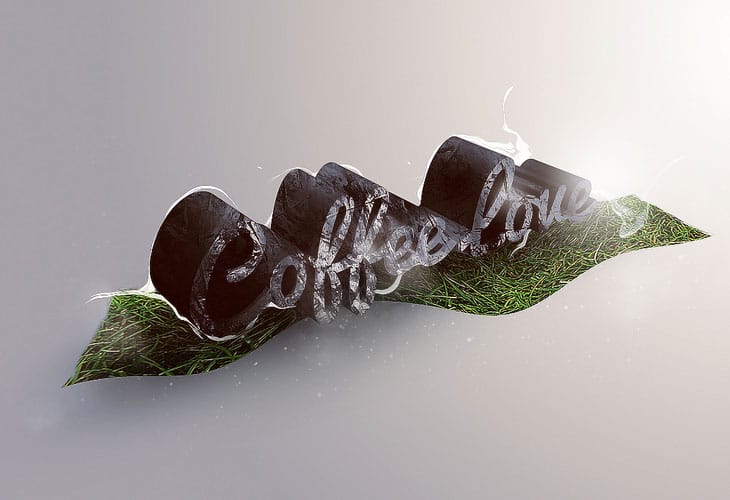 Create-Unique-3D-Grass-and-Stone-Text-Effect-in-Photoshop