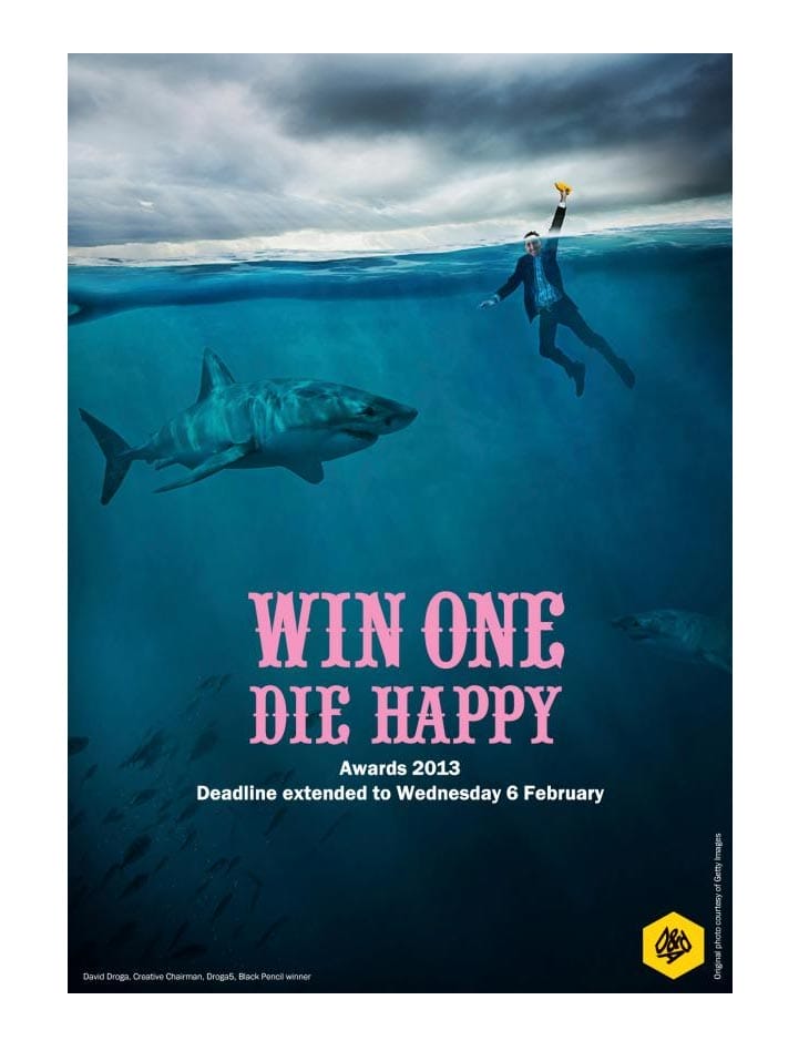 D&ad Awards: "David Droga" Print Ad D&ad Awards: "David Droga" Print Ad