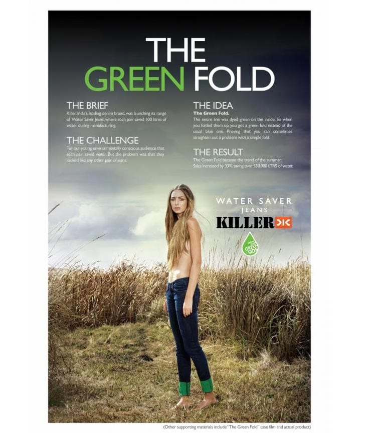 "THE GREEN FOLD" Print Ad "THE GREEN FOLD" Print Ad