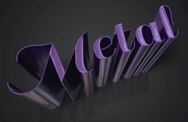 Create a Sleek Metallic 3D Text Effect in Photoshop 