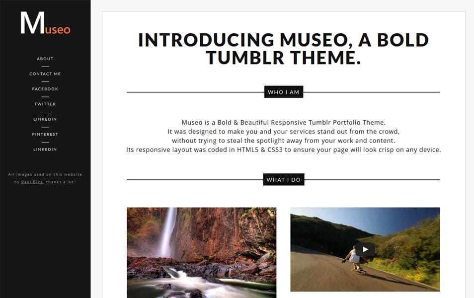 best premium tumblr portfolio themes 2013 css author portfolio themes tumblr
