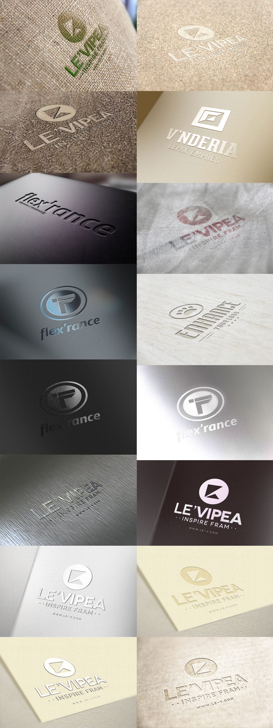 17 Logo Mockup (Psd)