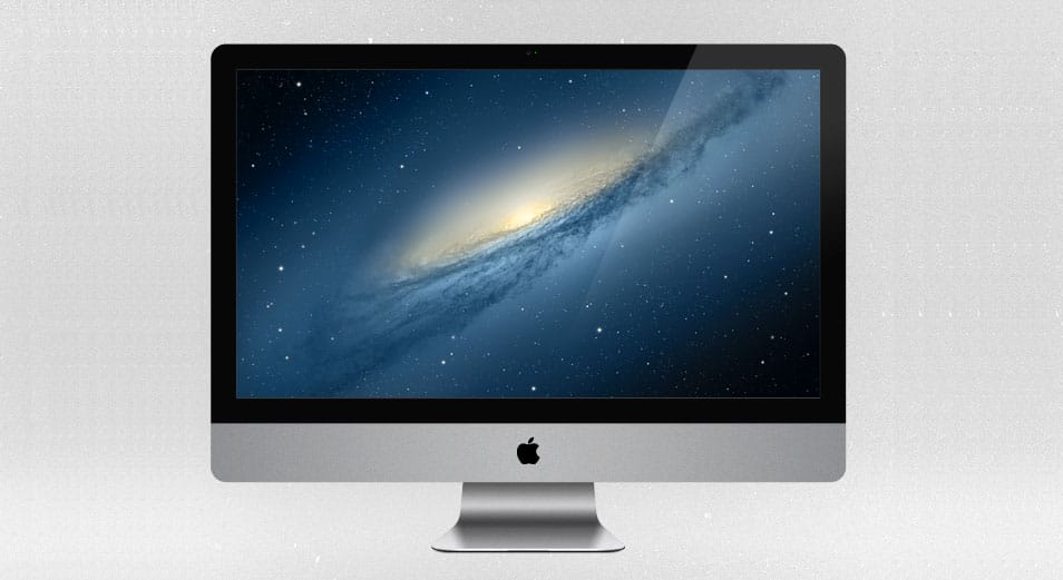 27in iMac – PSD