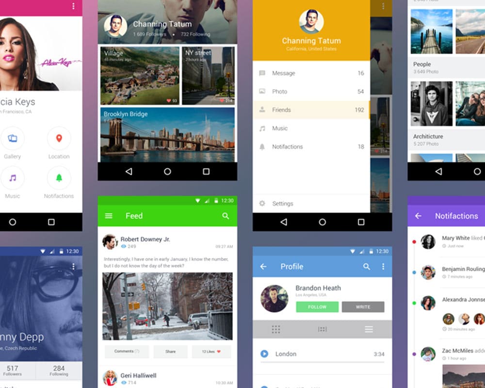 Free Android UI kit