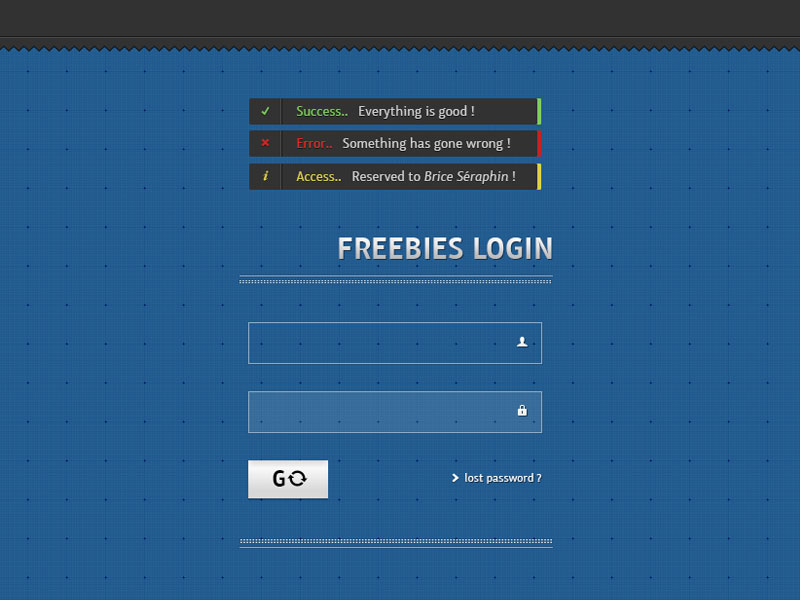 Freebies login