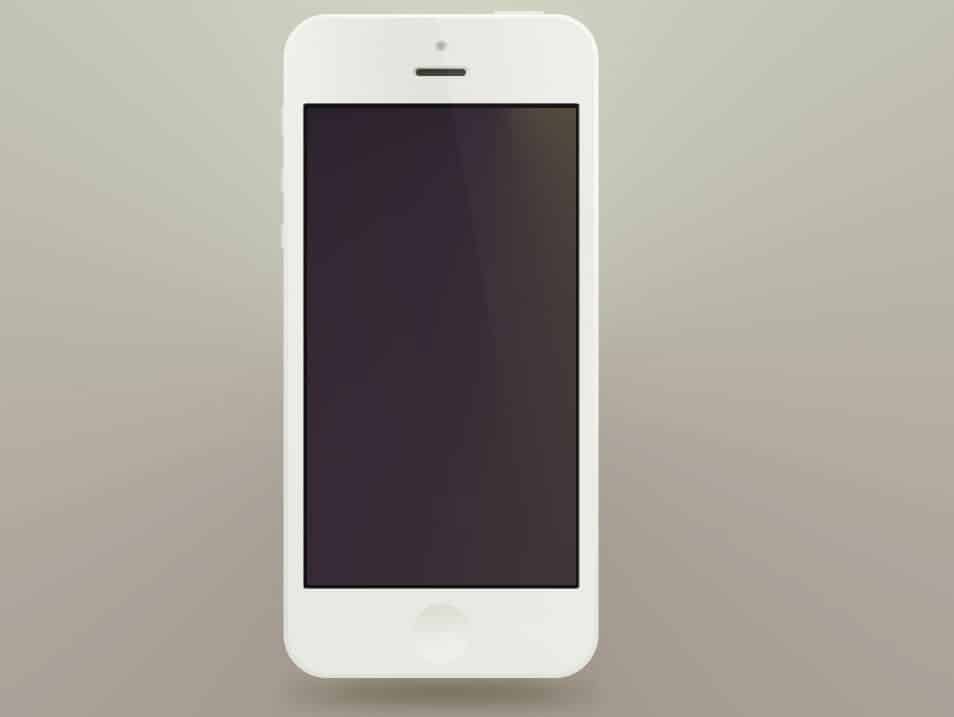 Minimal iPhone5 PSD's