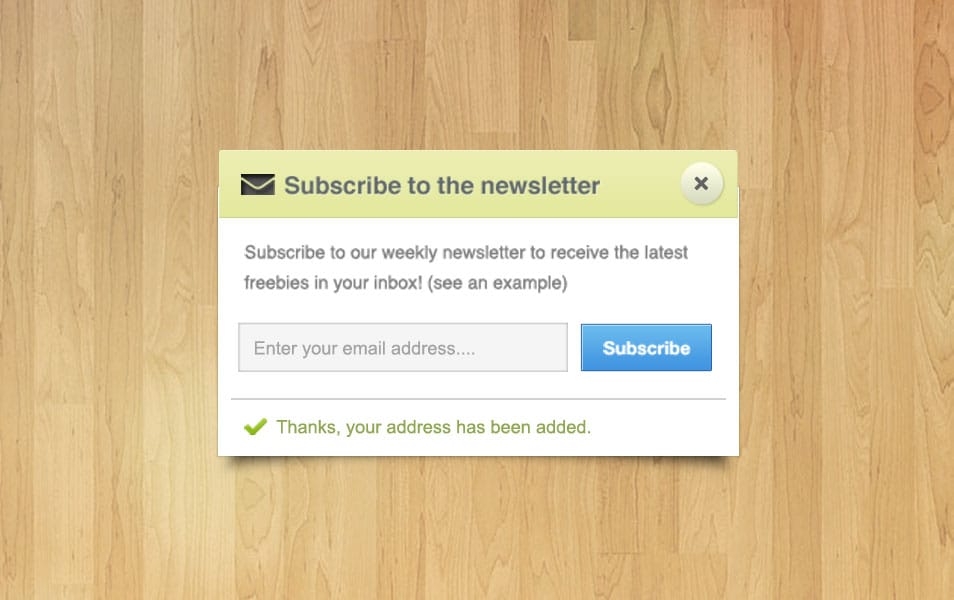 Newsletter Note PSD Newsletter Note PSD