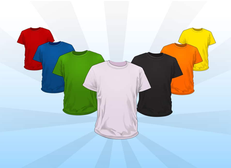 PSD Tee Shirt Mockup Templates