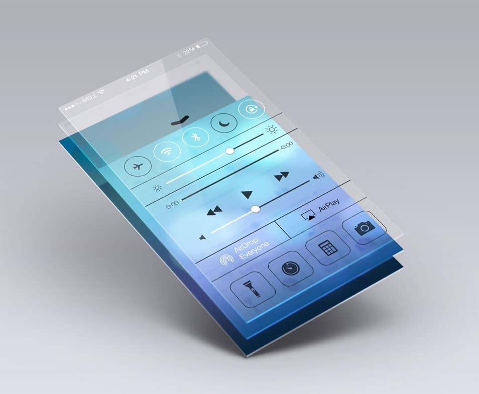 Perspective App Screen Mock-Up 5 