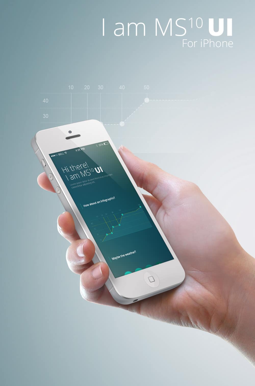 Planner and Meteo UI Kit PSD