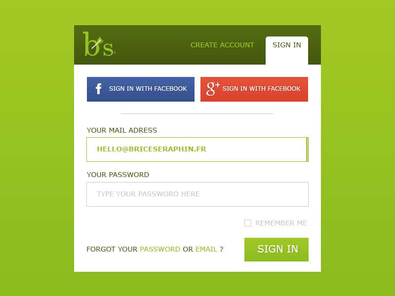 Sign-In-Forms-PSD