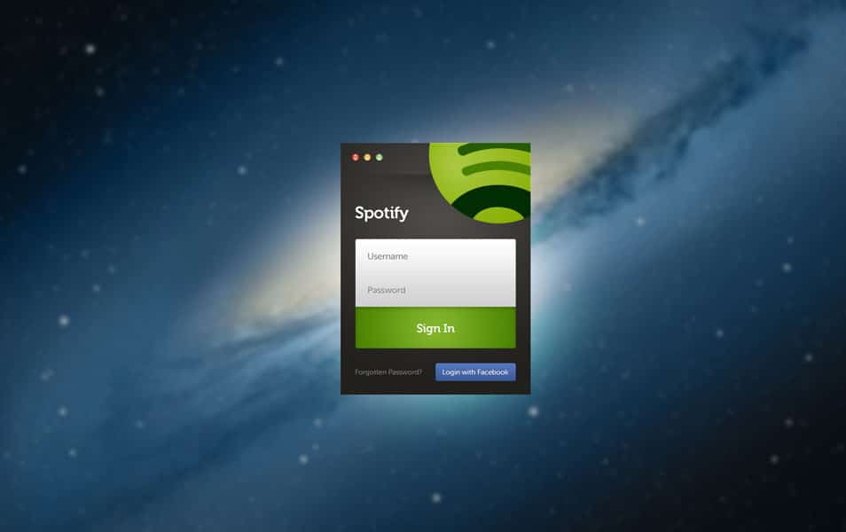 Spotify Login Rebound Spotify Login Rebound