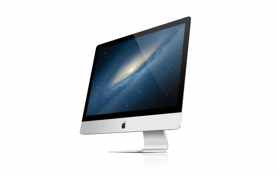 The New iMac – 2012 (PSD)