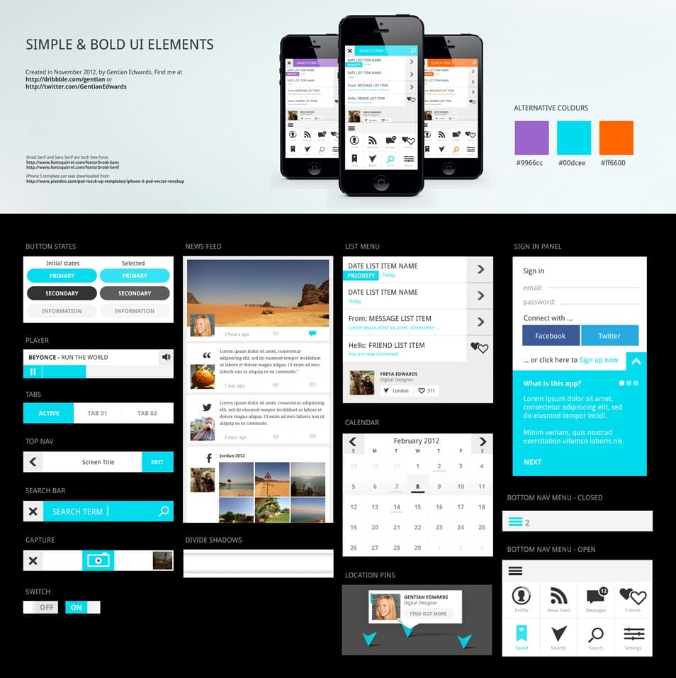 UI PSD KIT UI PSD KIT