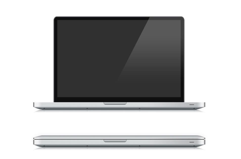 Vectorized Macbook Pro