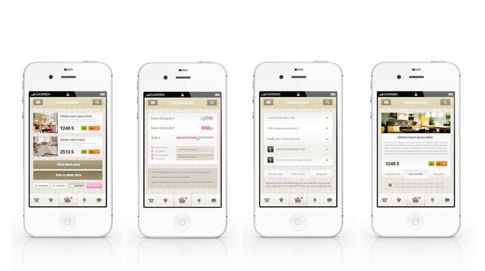 mobile app ui kit mobile app ui kit