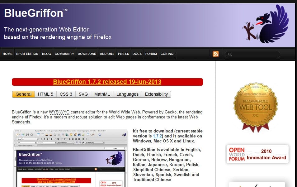 Bluegriffon Templates Download catsbeamed