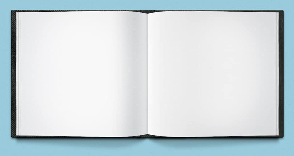  Open Book Mockup