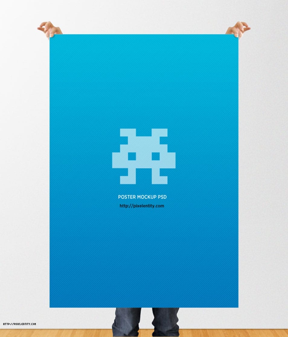 Poster Mockup Template (PSD) Poster Mockup Template (PSD)