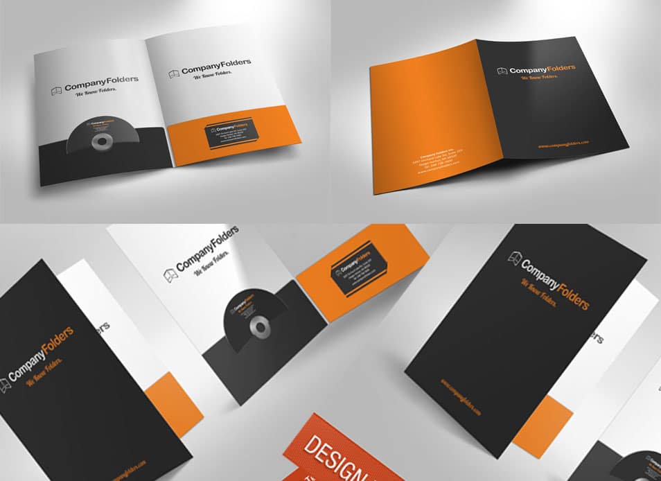 Presentation Folder Mockup