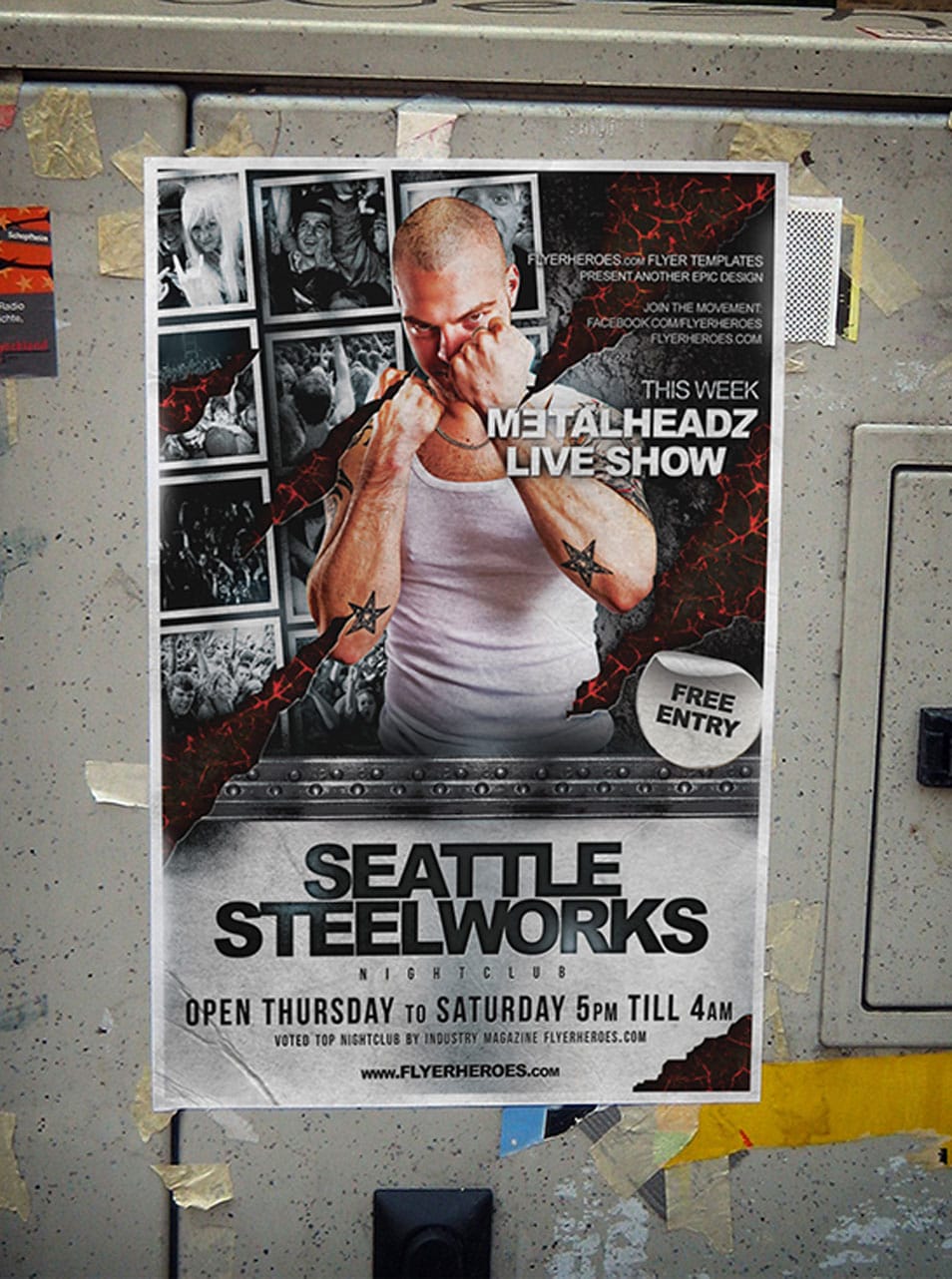 Steelworks Flyer Template Steelworks Flyer Template